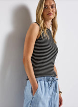 Street One ribstrikket rib top dame