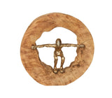Speedtsberg - Figur "Spring ud i det"