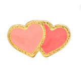 LULU Copenhagen - 2Hearts ørering - 1 stk - flere farver