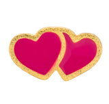LULU Copenhagen - 2Hearts ørering - 1 stk - flere farver