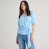 AllWeek - Frya blouse m/korte ærmer - flere farver