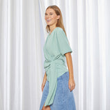 AllWeek - Frya blouse m/korte ærmer - flere farver