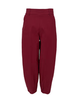 Black Colour Wine barrel bukser til dame