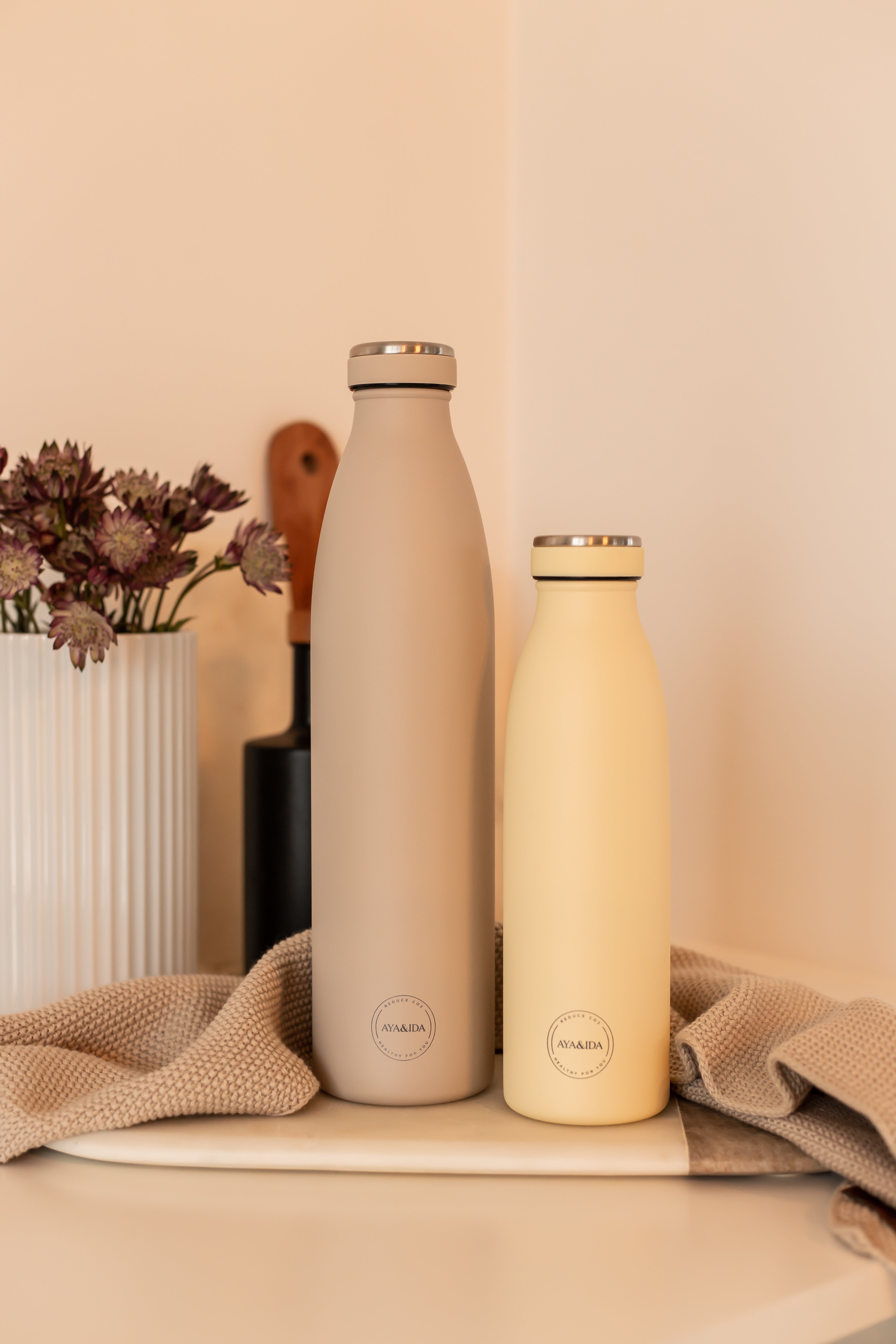 AYA&IDA - Drikkeflaske - 500ML - Flere Farver