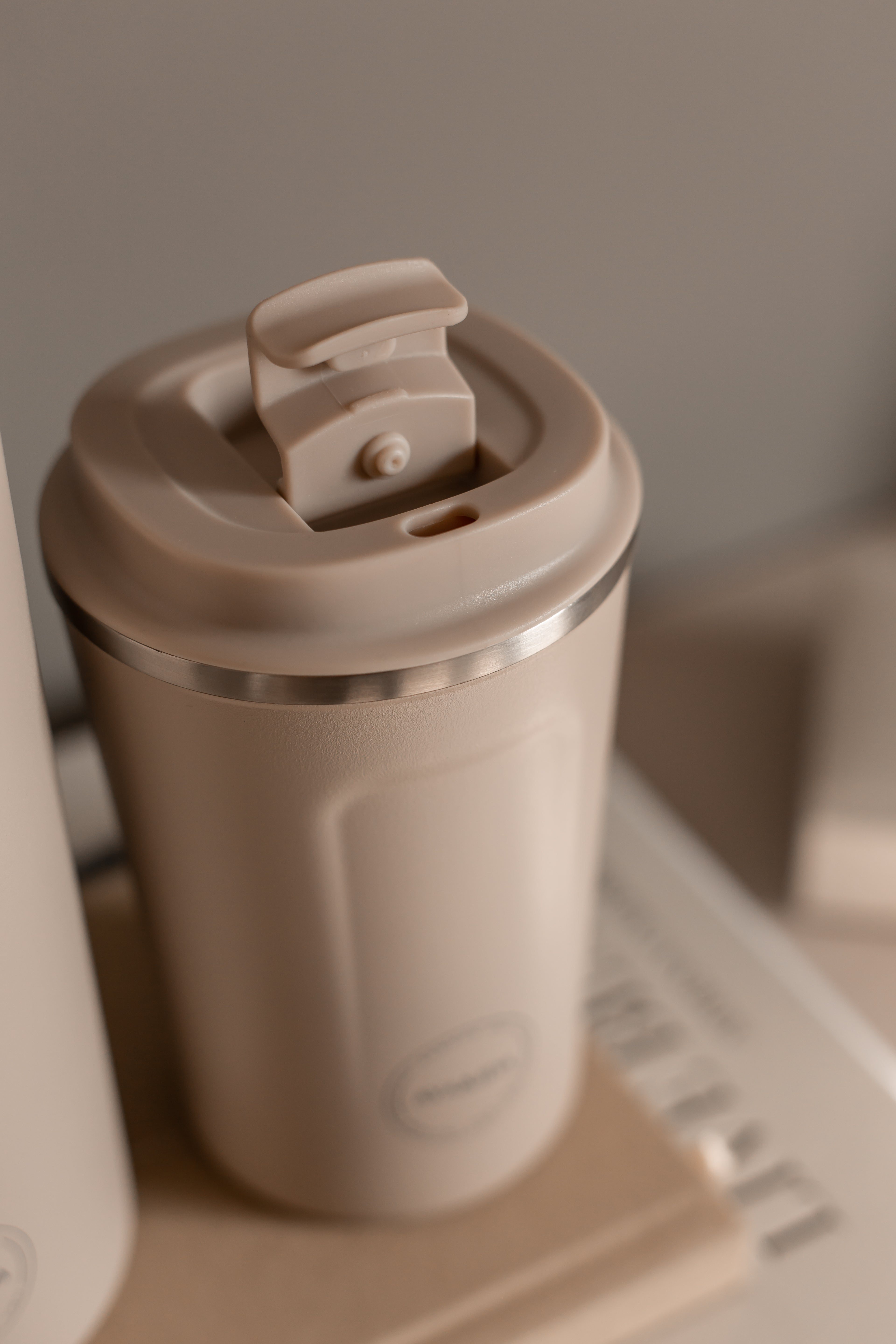 AYA&IDA - CUP2GO - Cream beige - 380 ml