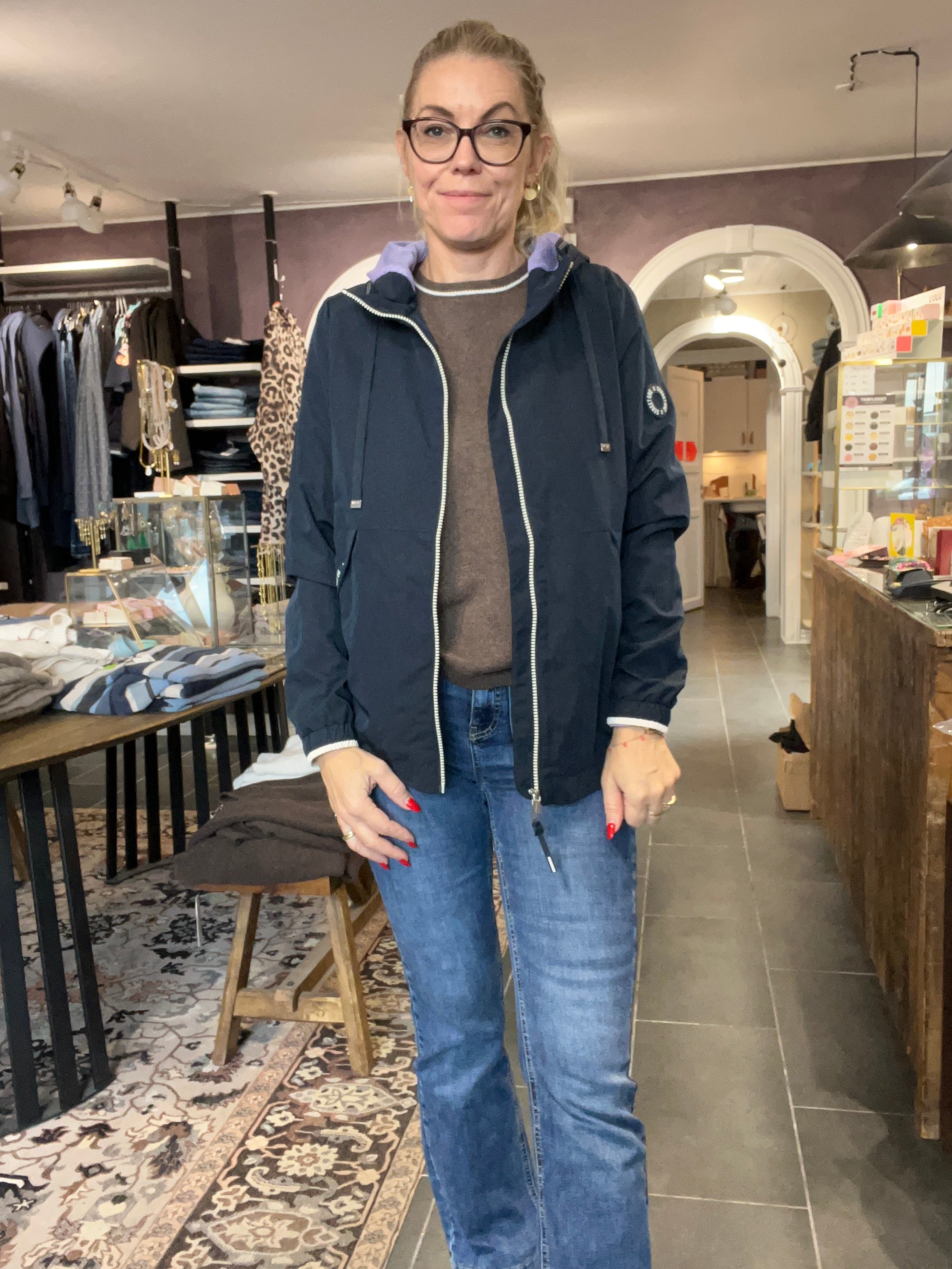 Street One “Modern Windbreaker” 201910 – Gravity Blue