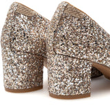 WODEN Marie Low Glitter WS189 – 763 Multi pumps med 5,5 cm hæl