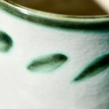 Stentøj krus grøn til kaffe og te