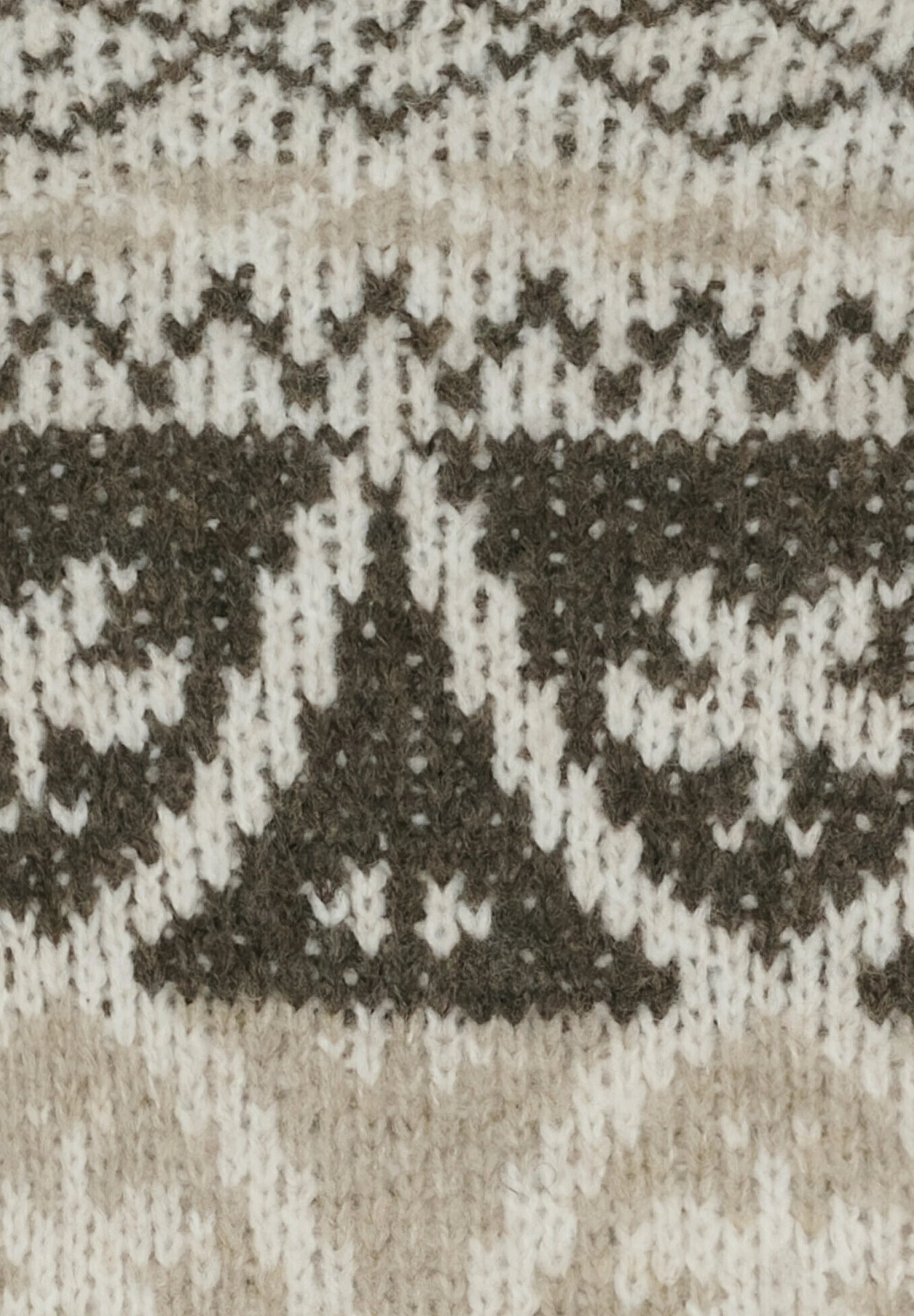 Marta du Château JOCELYNE strikkjole i calce fango beige – onesize knælang kjole