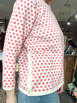 Mansted Poppie strikbluse soft red