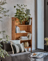 House Doctor HDBalance reol i antik brun mangotræ med rillede gavle