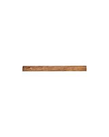 House Doctor HDBalance reol i antik brun mangotræ med rillede sider og 5 hylder, 130×70×18 cm