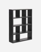 House Doctor HDDisplay sort hylde i mangotræ med små rum, 48×64×13 cm
