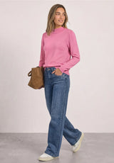 Feminine Sweater Warm Blush fra Street One