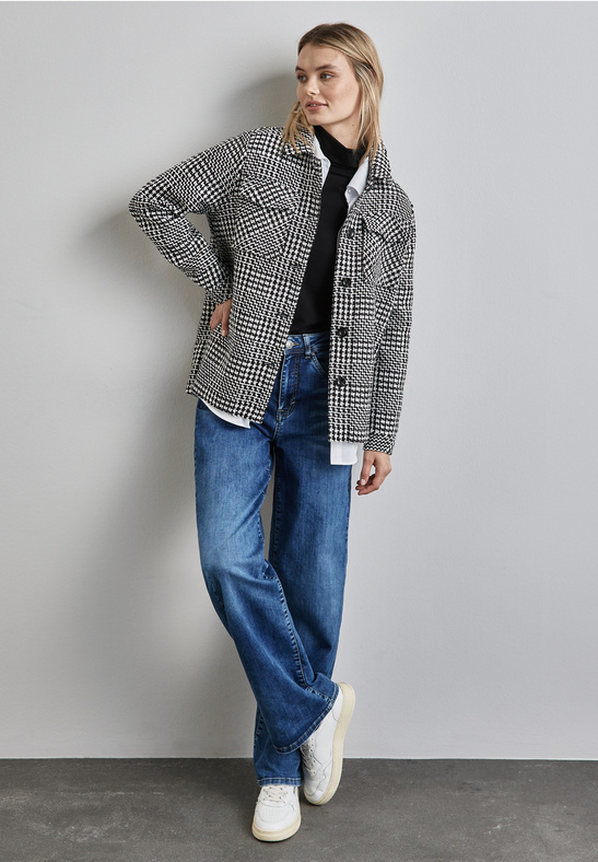 Street One - Check Bouclé Jacket