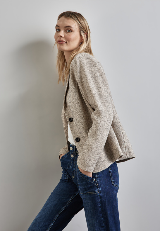 Street One - Salt & Pepper Blazer