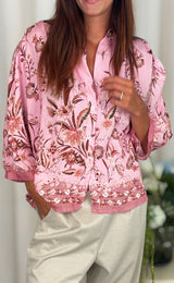 Destiny Blouse 8044 i rosa nuancer