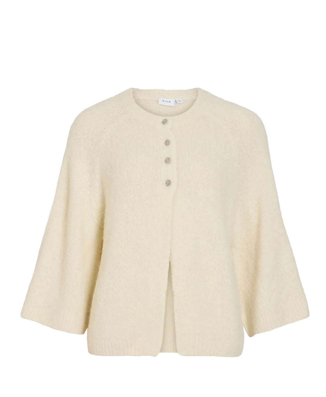 VIBOWS Knit Cardigan Birch til dame
