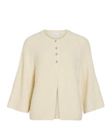 VIBOWS Knit Cardigan Birch til dame