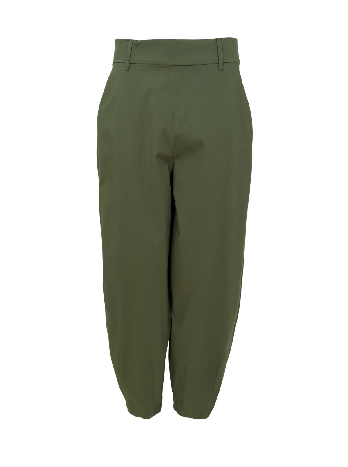 Beate Barrel Pant i Army fra Black Colour