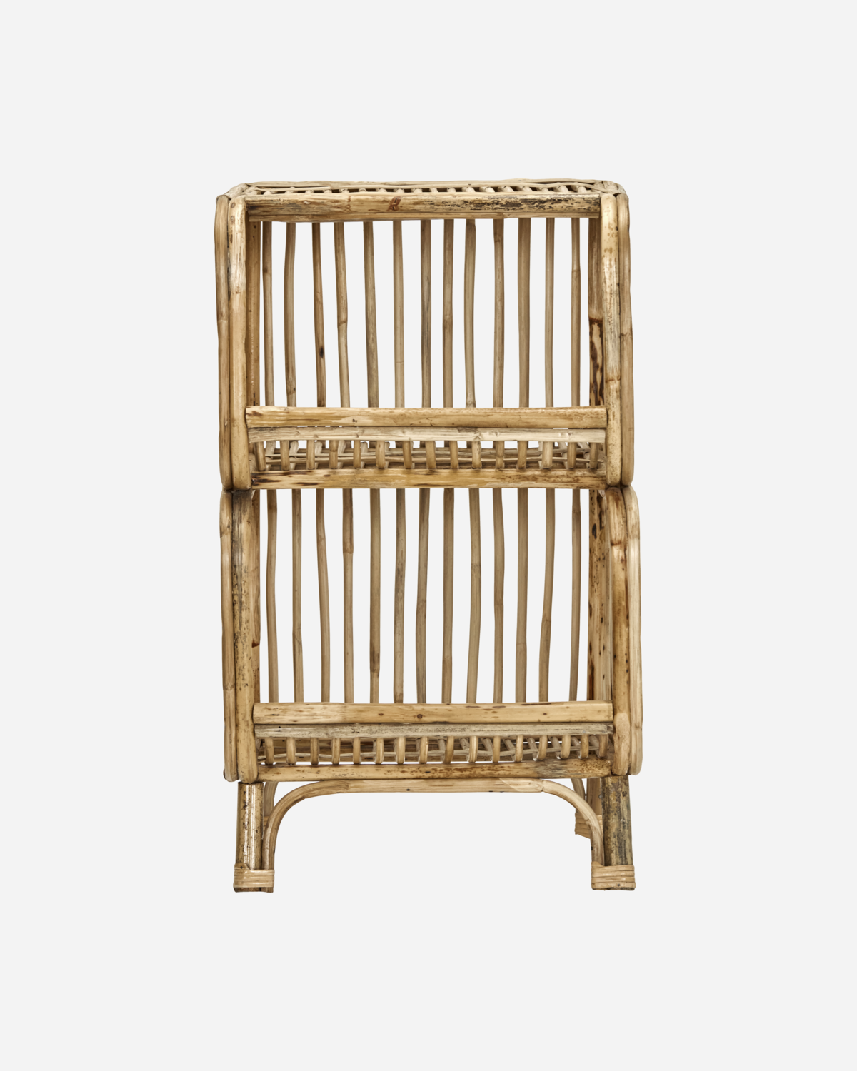 House Doctor HDShelf sidebord i natur rattan – håndlavet, 42×71×40 cm