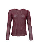 Black Colour Alexis 40746 feminin Plum festbluse