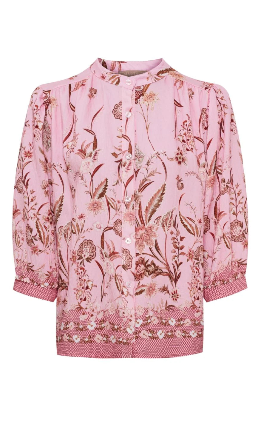 Marta Du Chateau Destiny Blouse Rosa