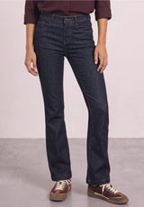 Blaire Bootcut jeans L30 Rinse Soft Washed fra Street One