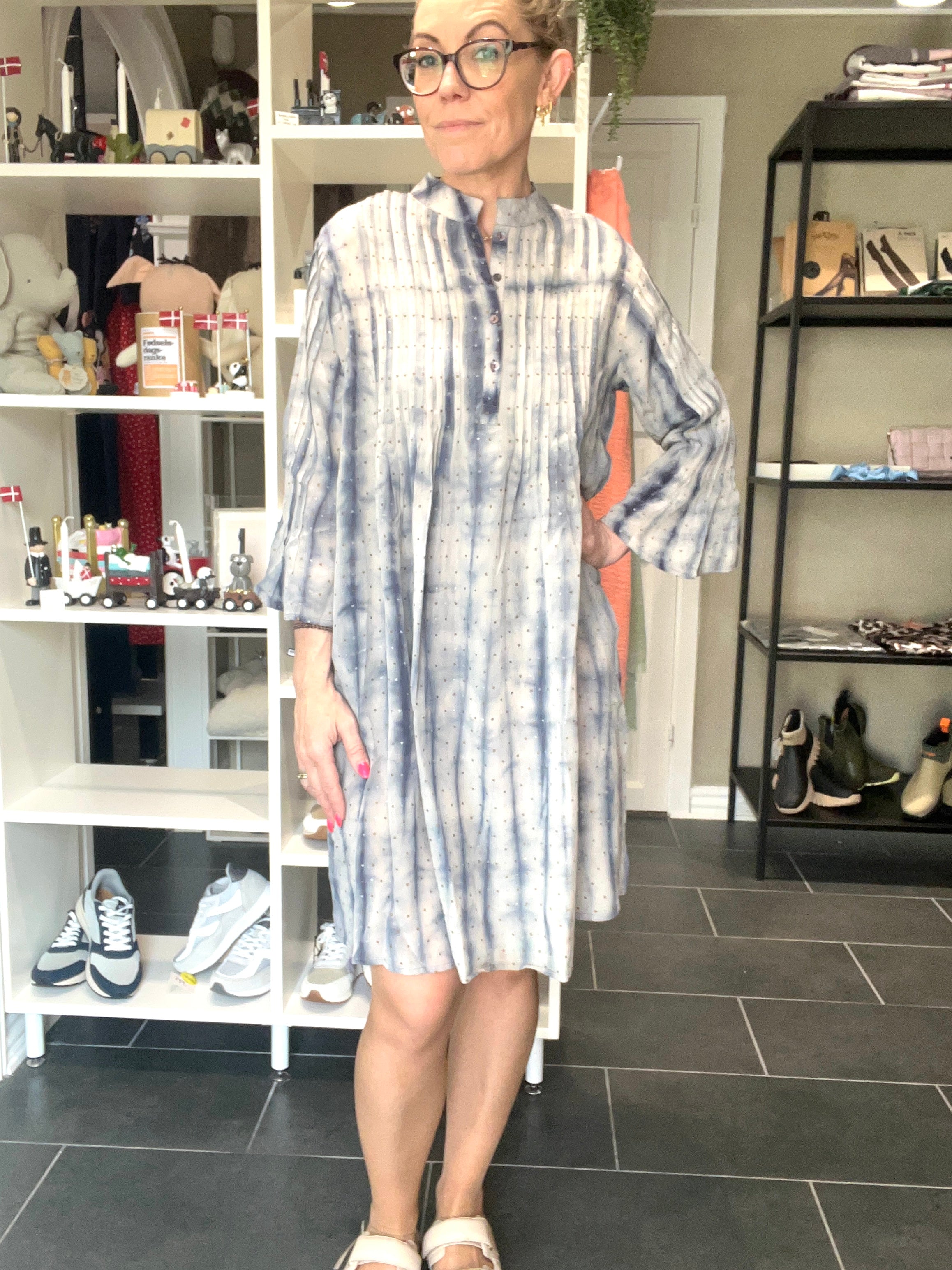 Cofur City Dress i genanvendt sari silke