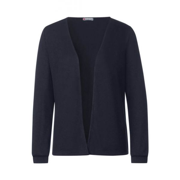 Street One Nette Summer Knit Cardigan i Deep Blue – model 321103