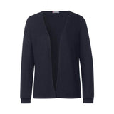 Street One Nette Summer Knit Cardigan i Deep Blue – model 321103