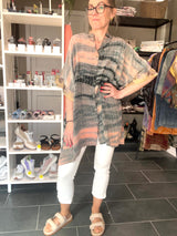 Cofur tunika i vintage sari silke