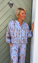 Marta Du Chateau Destiny Blouse Celeste