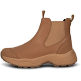 WODEN Siri Waterproof WL957 – Caramel vandtæt gummistøvle med track-sål