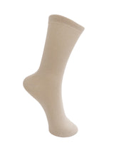 Lurex glitter strømper fra Black Colour i vanilla