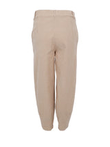 BCMEMPHIS barrel bukser i babyfløjl Pearl fra Black Colour