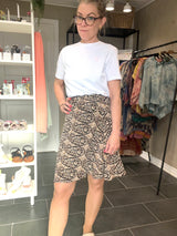 Wrap Skirt Short fra Cofur Denmark i sari silke