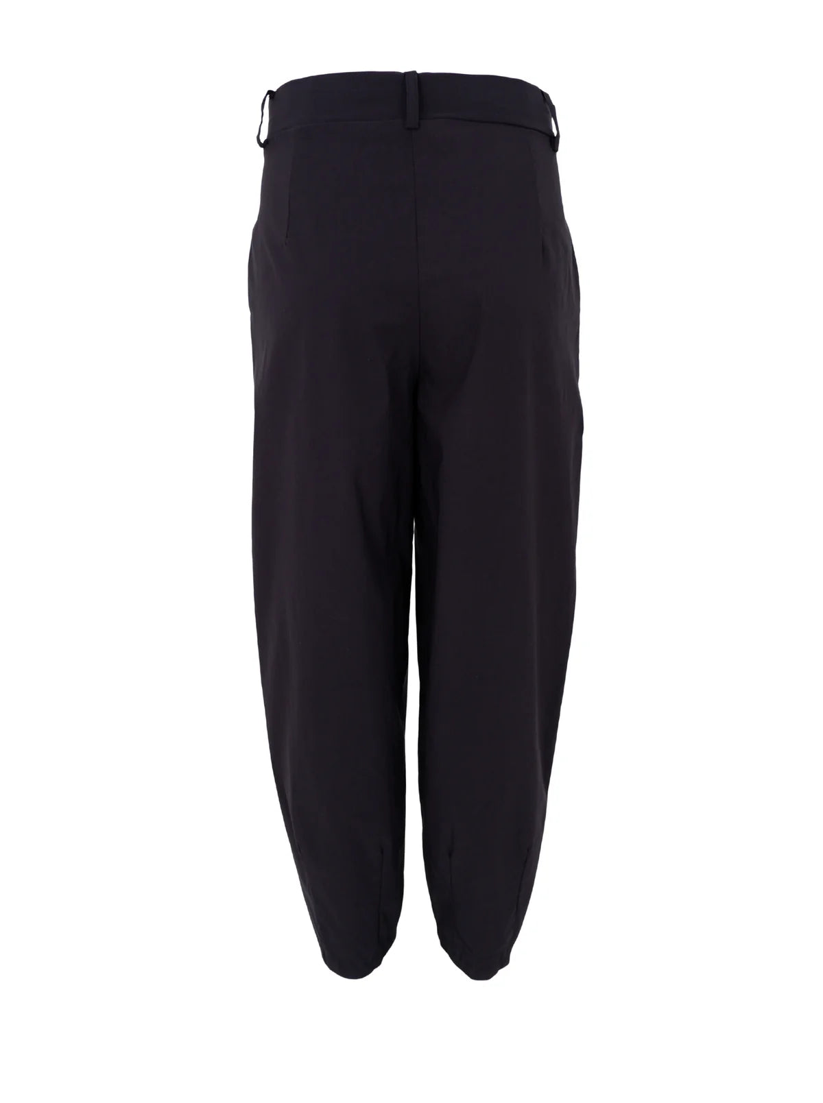 Beate Barrel Pant Black med løs pasform