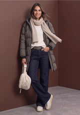 Long Padded JKT 202279 vandafvisende jakke fra Street One
