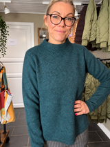 Mansted strik - Zoelle Yak Pullover – Emerald
