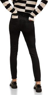 Street One BF Denim Jeggings 376799 i sort – high waist og skinny stretch