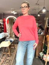 Basic Sweater – Striking Coral | Street One
