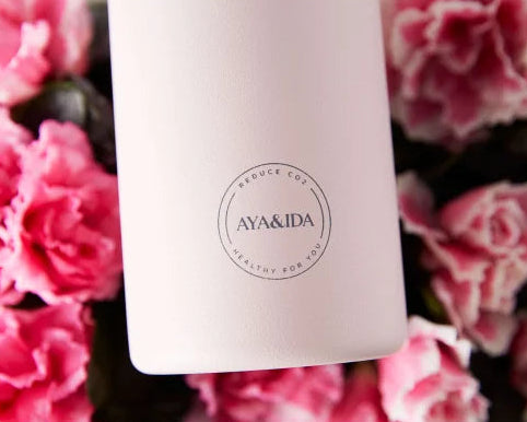 Dansk design drikkeflaske i Soft Rose