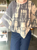 Cofur Poncho Blouse med elegant boheme look
