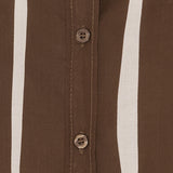 Brown stripe mønster – detalje