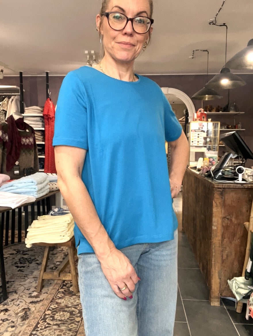 Mansted bomuld modal T-shirt