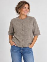 VILA VILIGA Cardigan 14113226 Falcon Melange