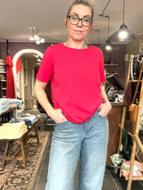 Mansted Udai T-shirt raspberry