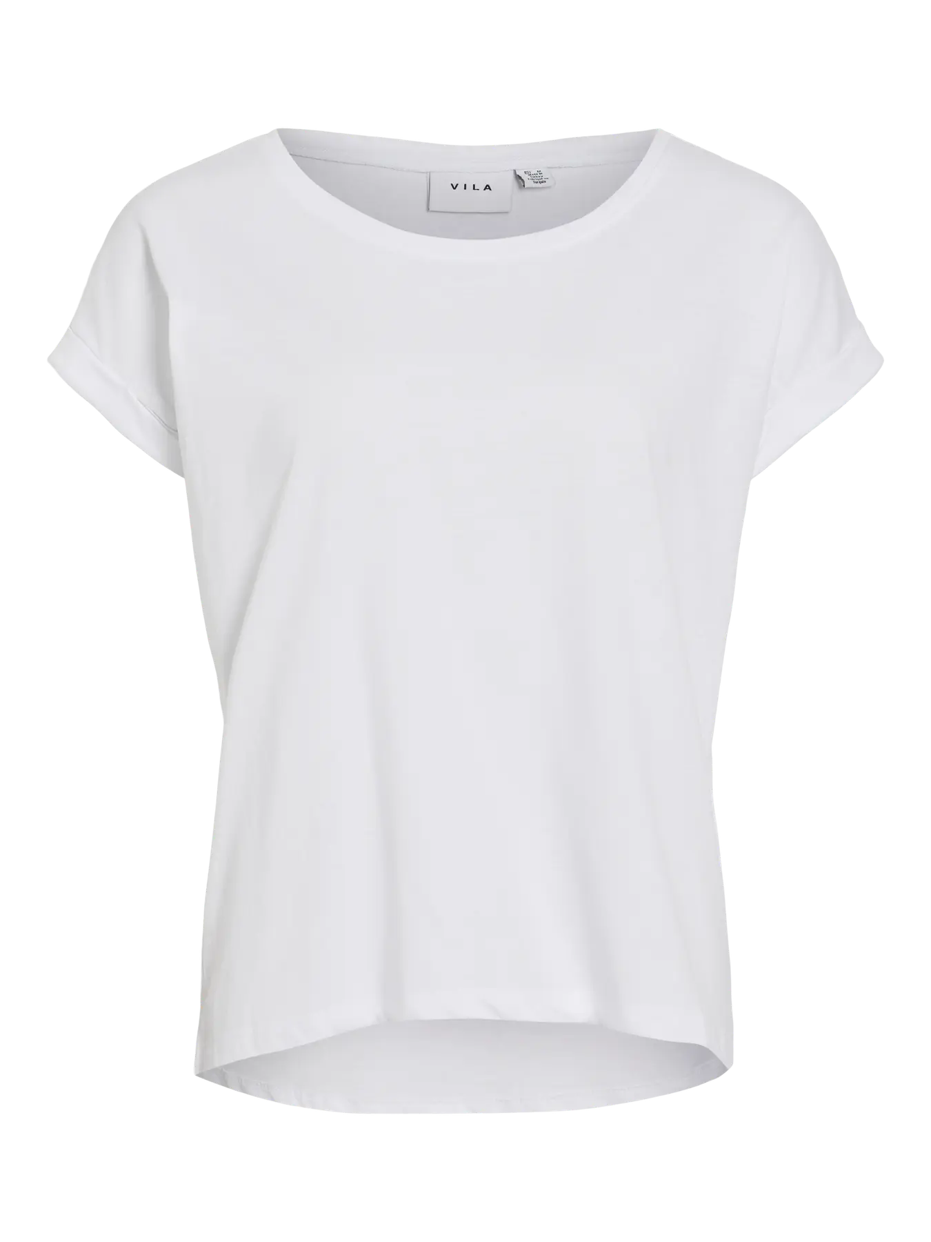 VIDREAMERS New Pure T-Shirt i Optical Snow fra VILA