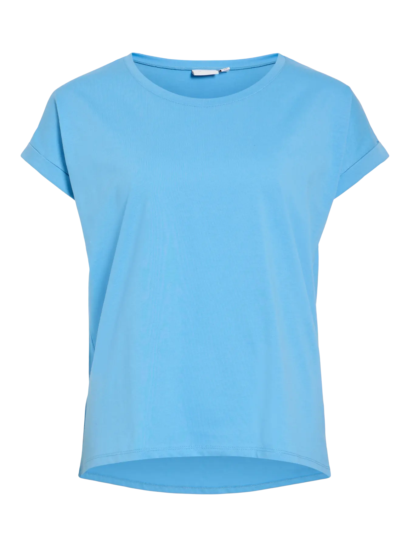 VILA VIDREAMERS T-shirt i lys blå All Aboard